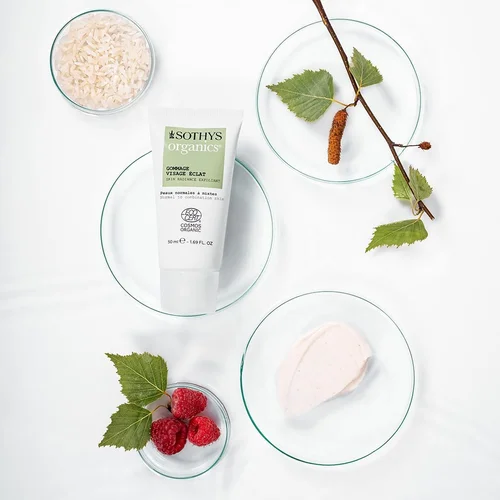 Sothys Organics skaistinantis šveitiklis, 50 ml