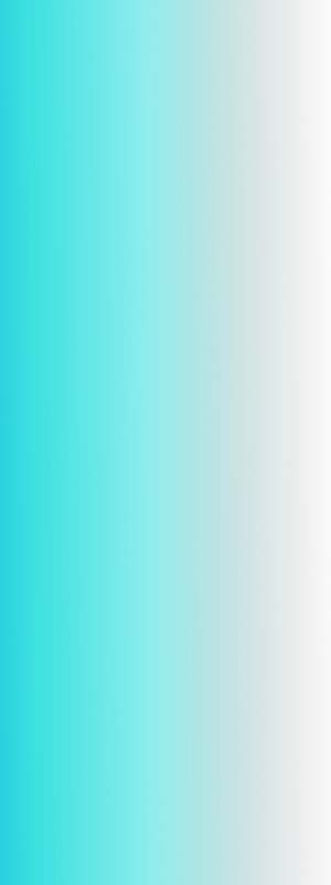 A vertical gradient transitioning from light turquoise on the left to dark black on the right.