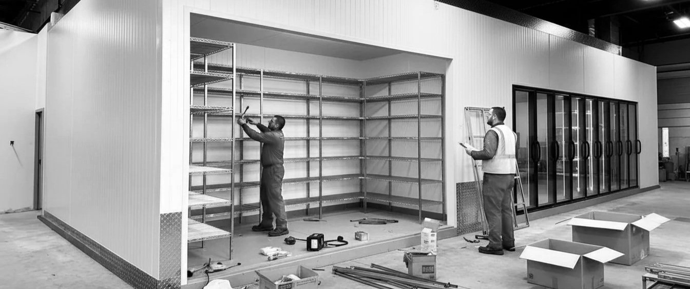 TSSA-licensed refrigeration system installation and site assessment for an industrial cold storage facility in the GTA.