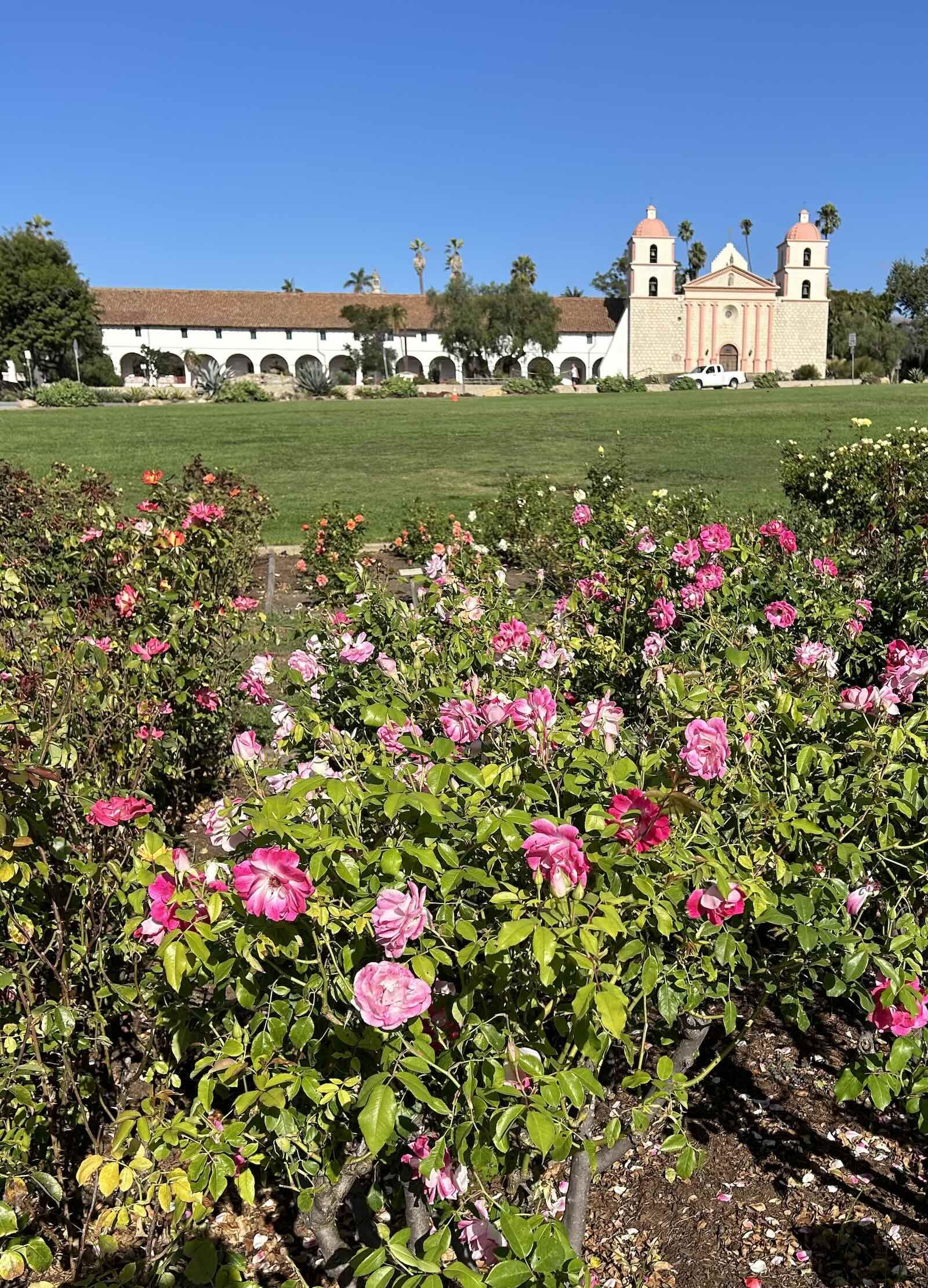 Mission Rose Garden Santa Barbara