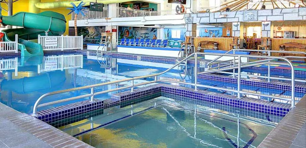 Hot Tub at Indoor Waterpark