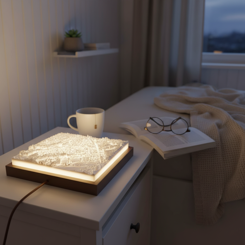 Topo Lampen - Vælg dit eget landskab