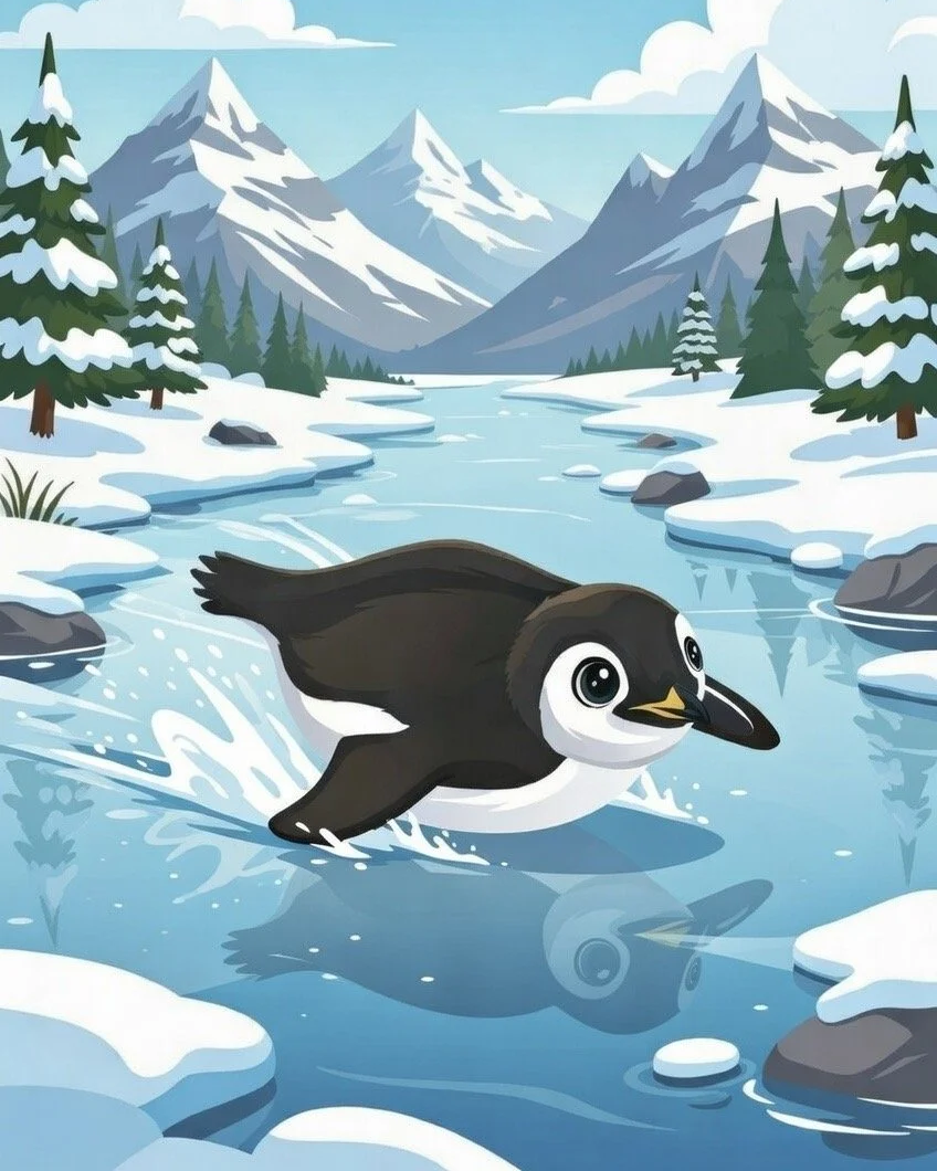 Penguin Card