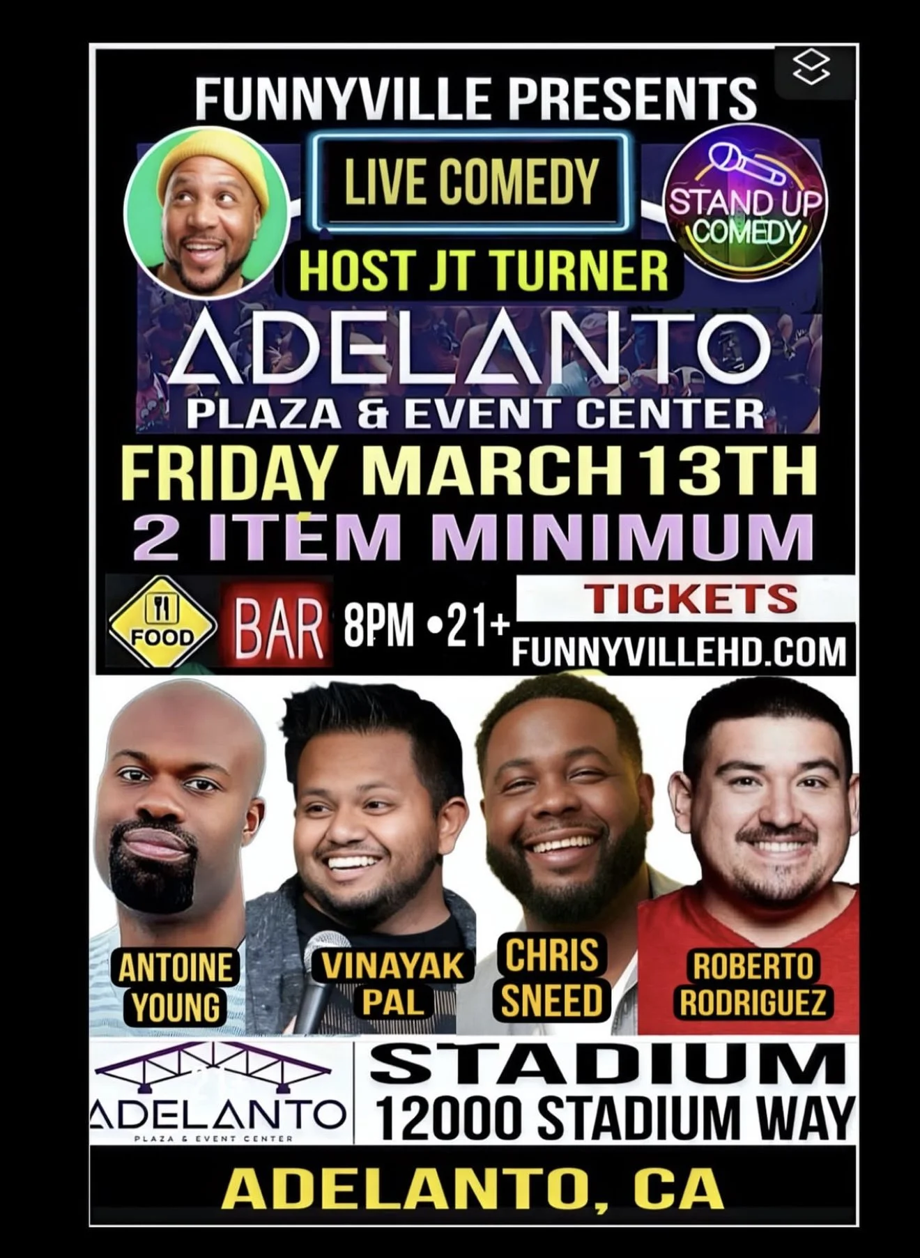 Funnyville comedy club