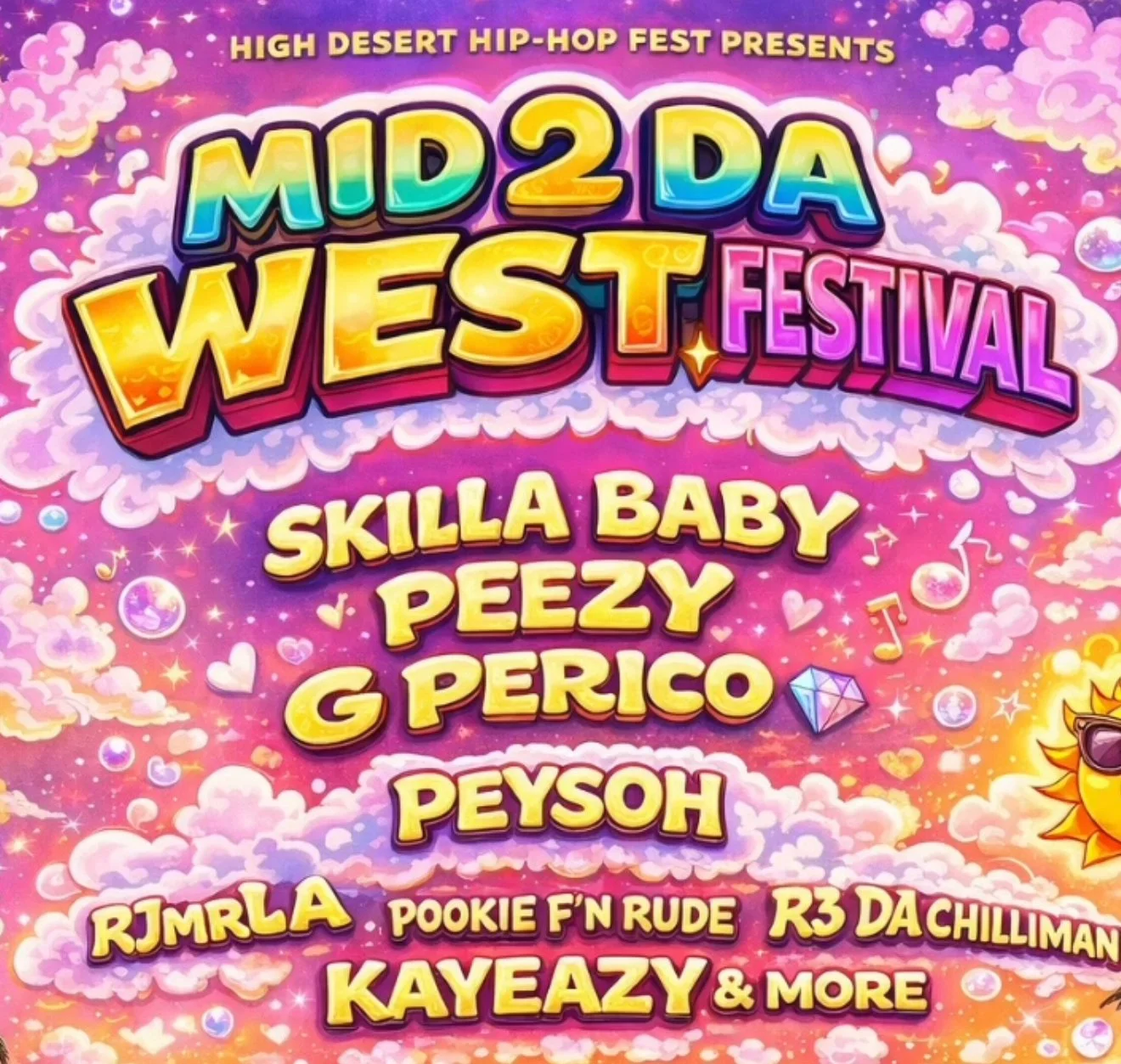 Mid 2 da west music festival
