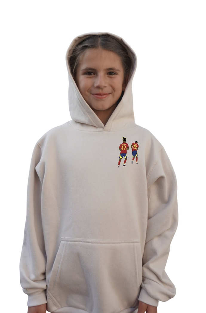 Sudadera Nico Williams y Lamine Yamal.