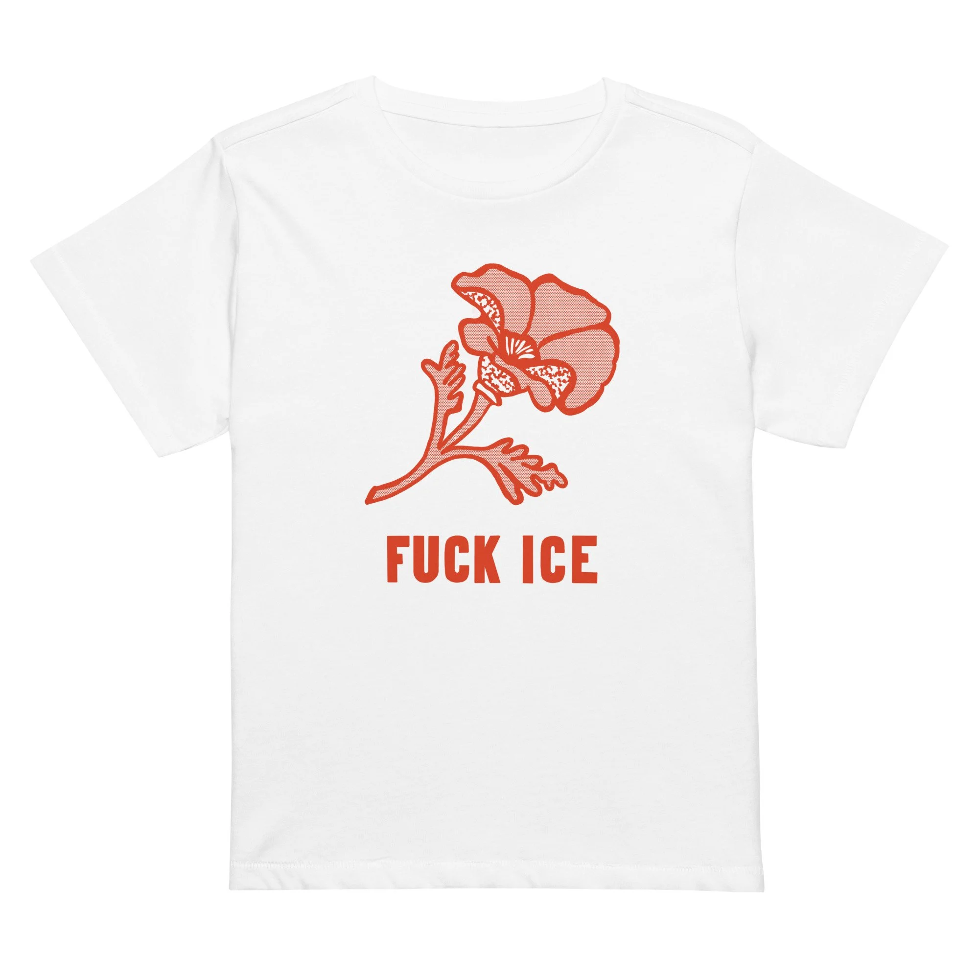 F ICE - Women’s high-waisted t-shirt