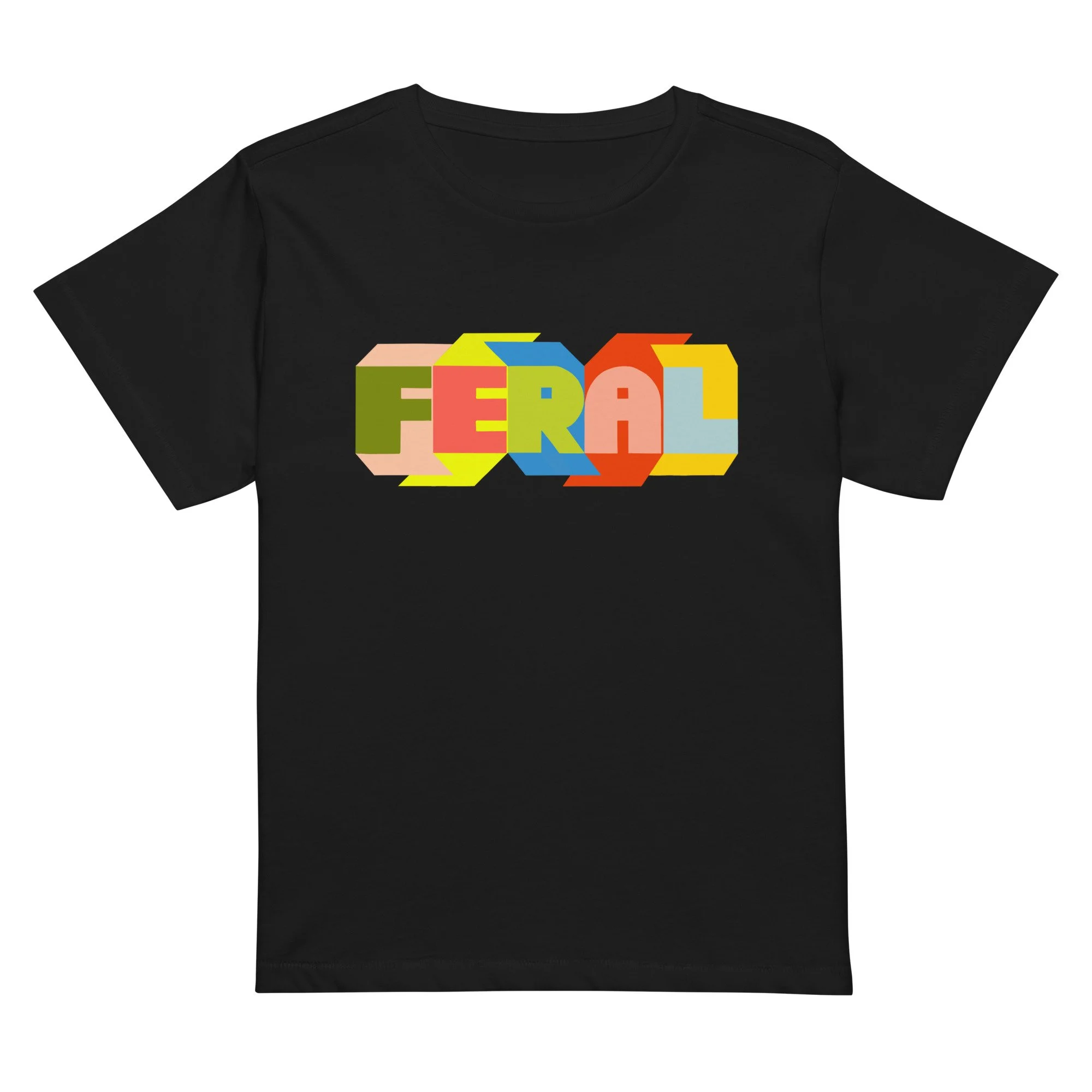 Feral - Women’s high-waisted t-shirt