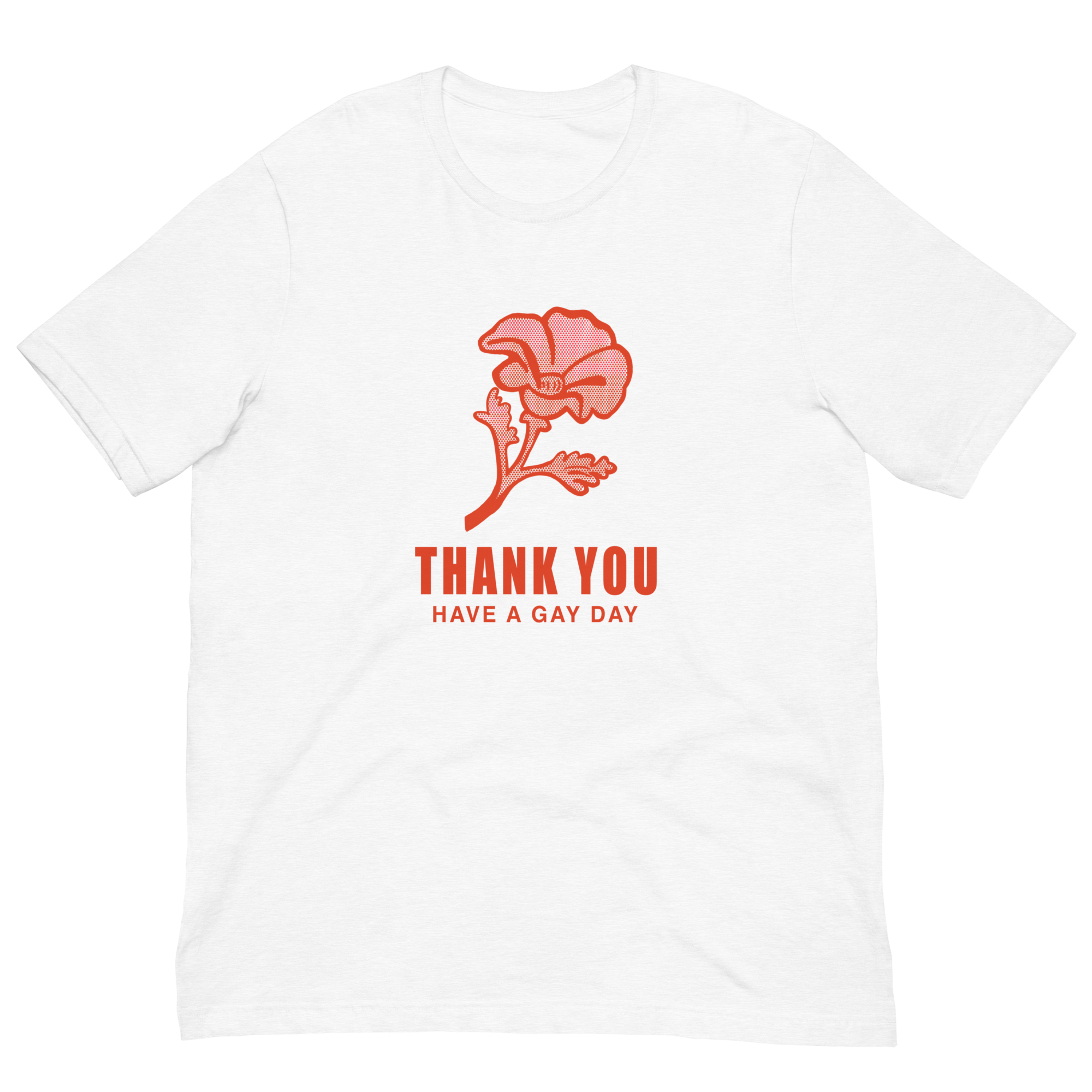 Thank you poppy tee