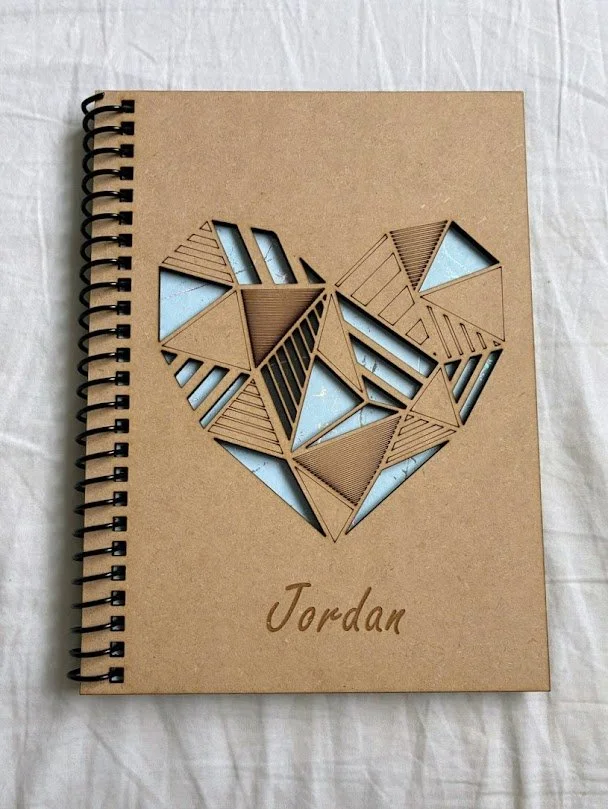 Wooden Laser cut Journal