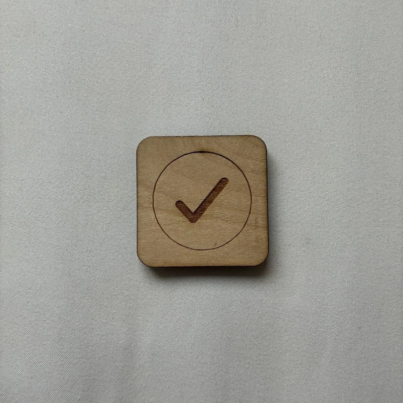 "I did it!" - Interchangeable Tiles