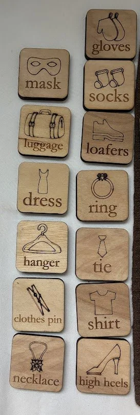 Getting Dressed - Interchangeable Tiles