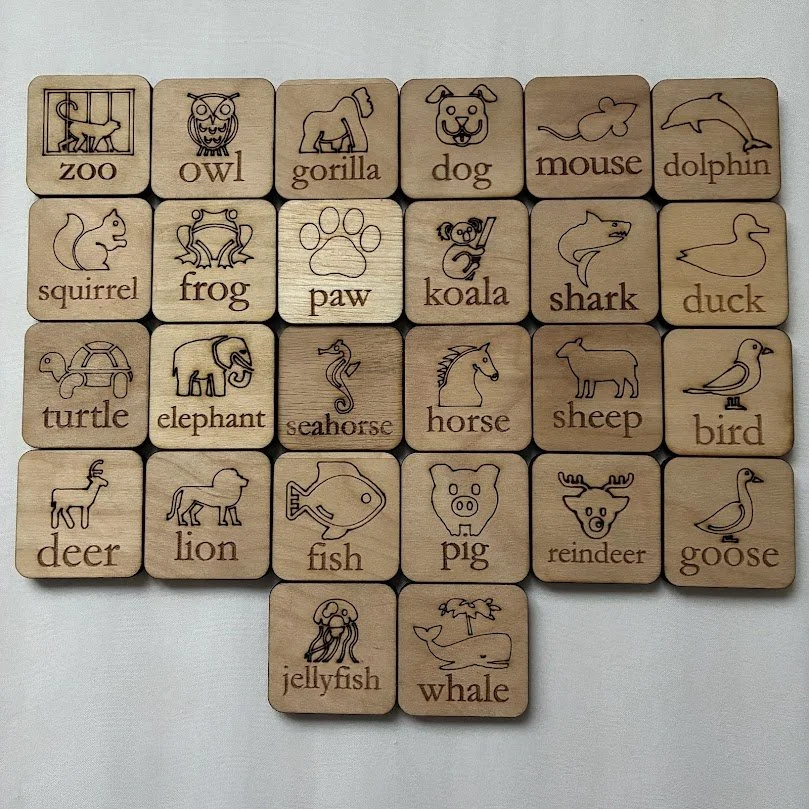 Animal Tiles - Interchangeable Tiles