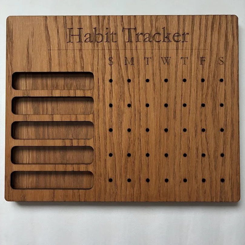 Wooden Habit Tracker