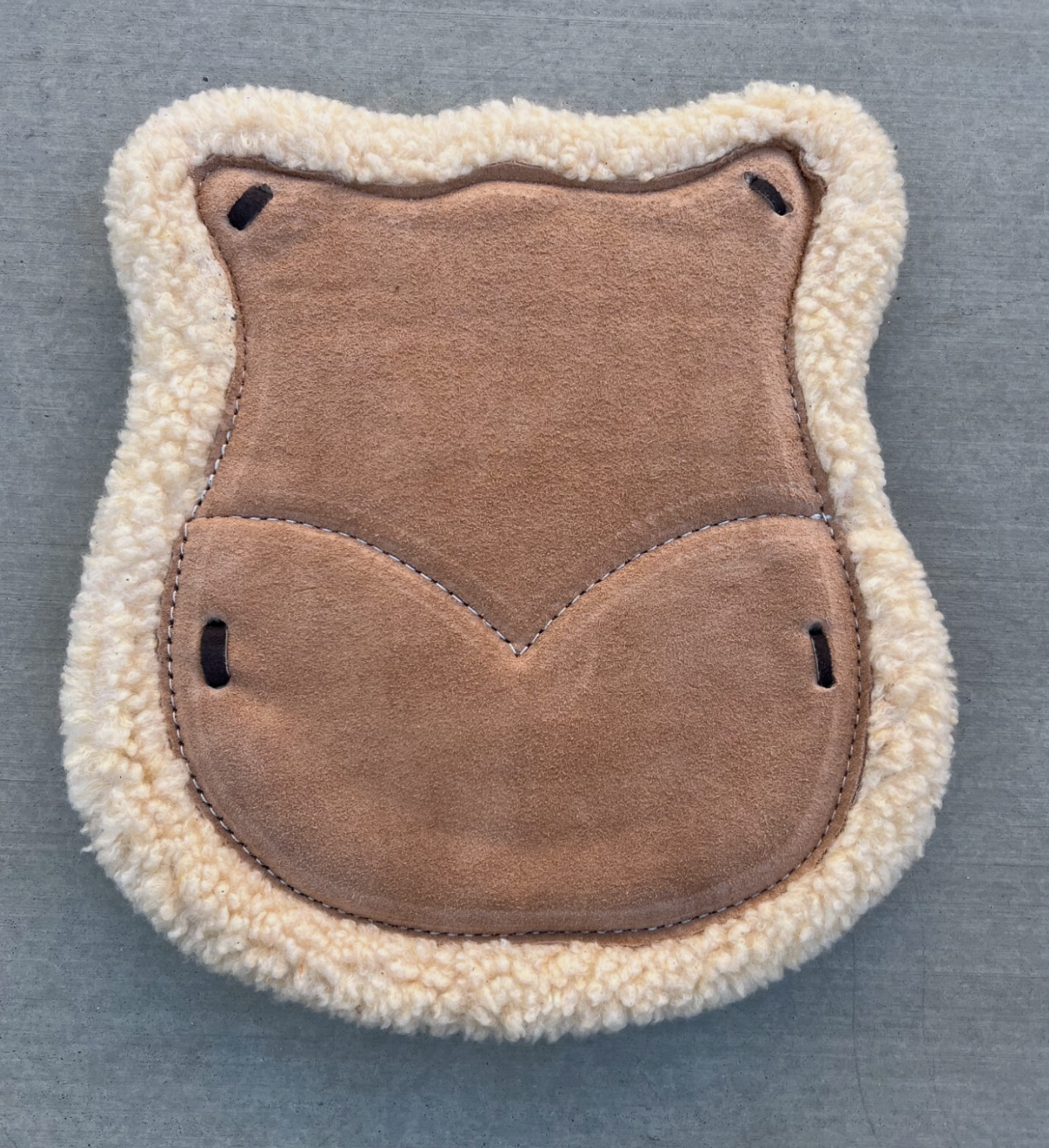 Charro Saddle Leather Seat Cushion, Asiento De Cuero Para Montura