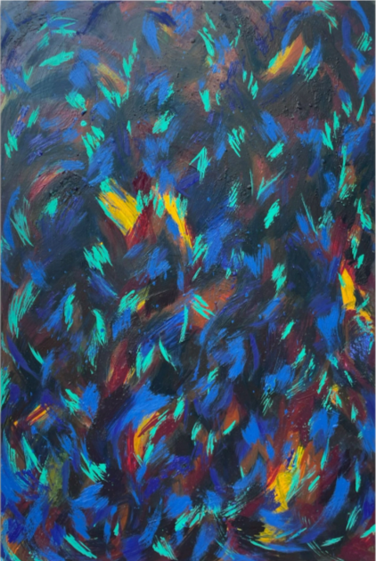 CURIOUS SOUL - Óleo sobre lienzo
90 × 60 cm