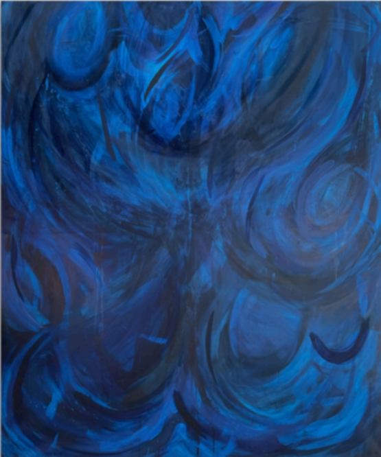 UNDERWATER - Óleo sobre lienzo
120 × 100 cm