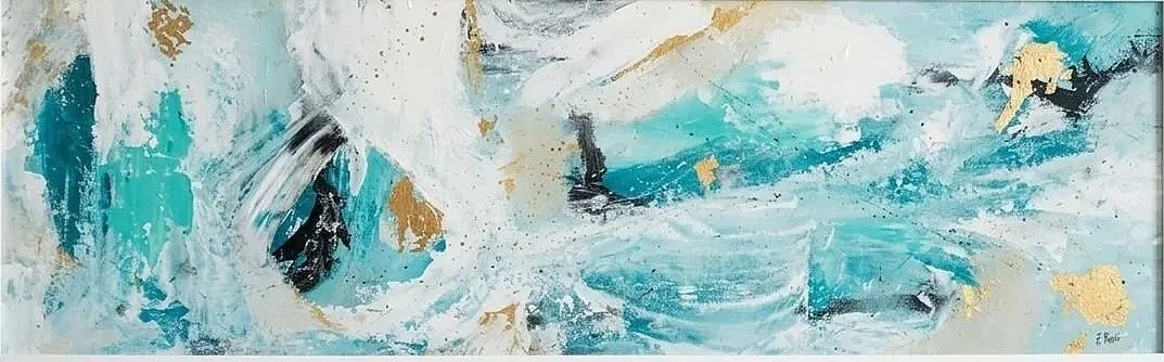 MAR DE ORO - 30 x 91 cm 
Acrílico sobre lienzo.