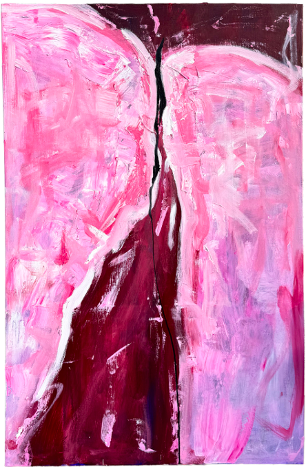 THE TUNNEL -
Acrílico y tinta china sobre lienzo 146 x 97cm