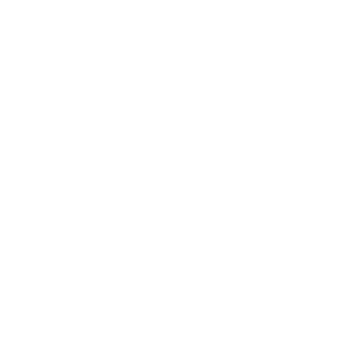 HealthChoice logo with a flower-like symbol and text