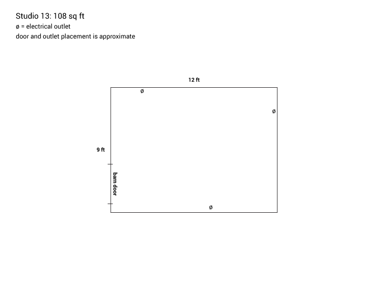 Studio 13 - available