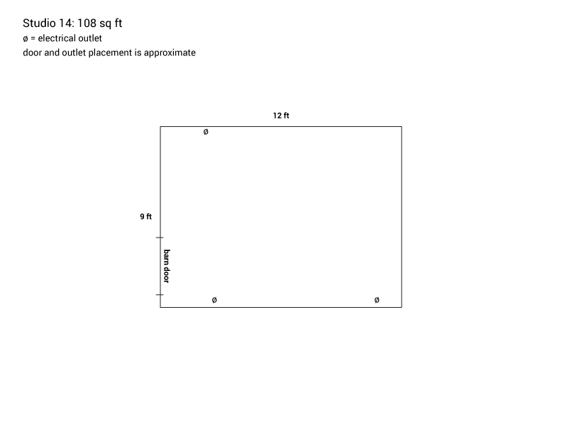 Studio 14 - available