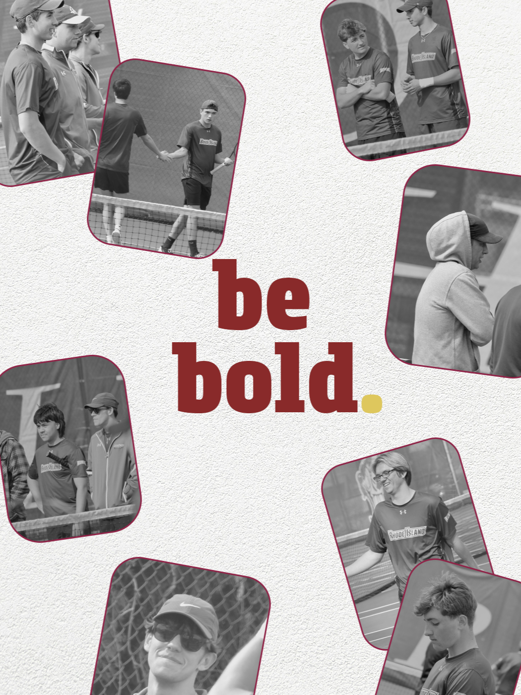 Rhode Island College Men's Tennis
(Photographed by Marley Nicini)