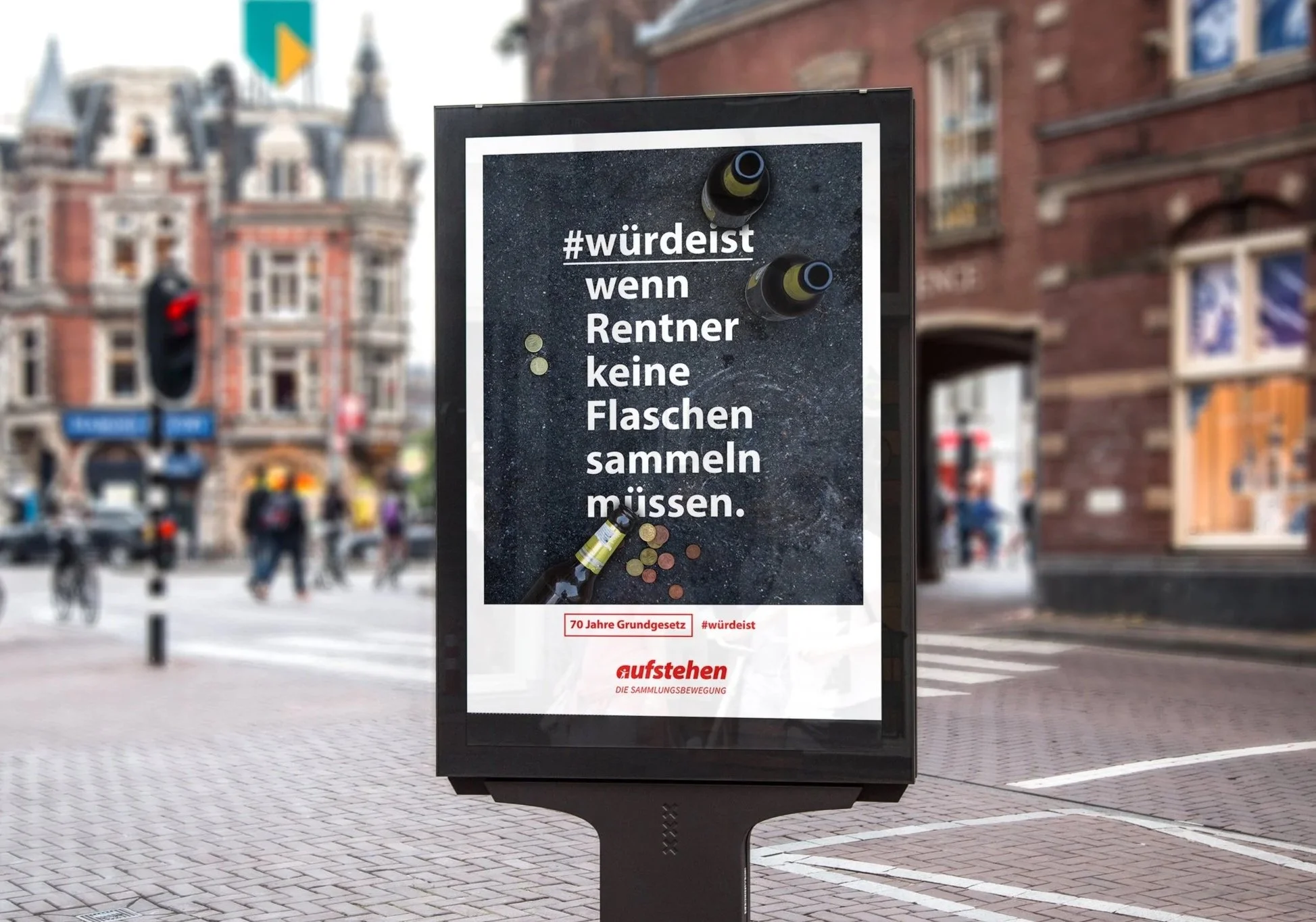 Kampagne #würdeist | Aufstehen