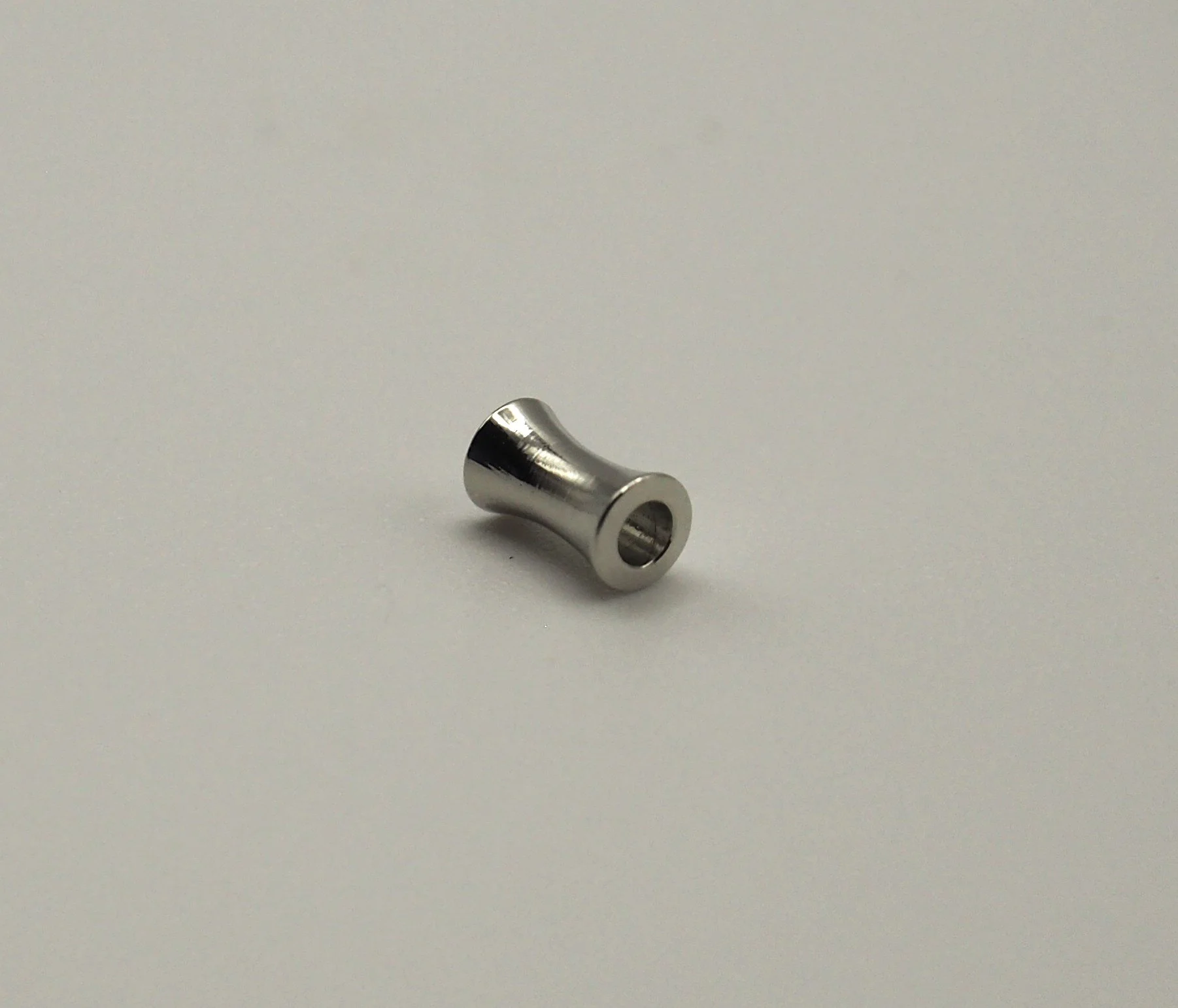 Silver Bamboo Spacer 5 mm ( 10 pcs)