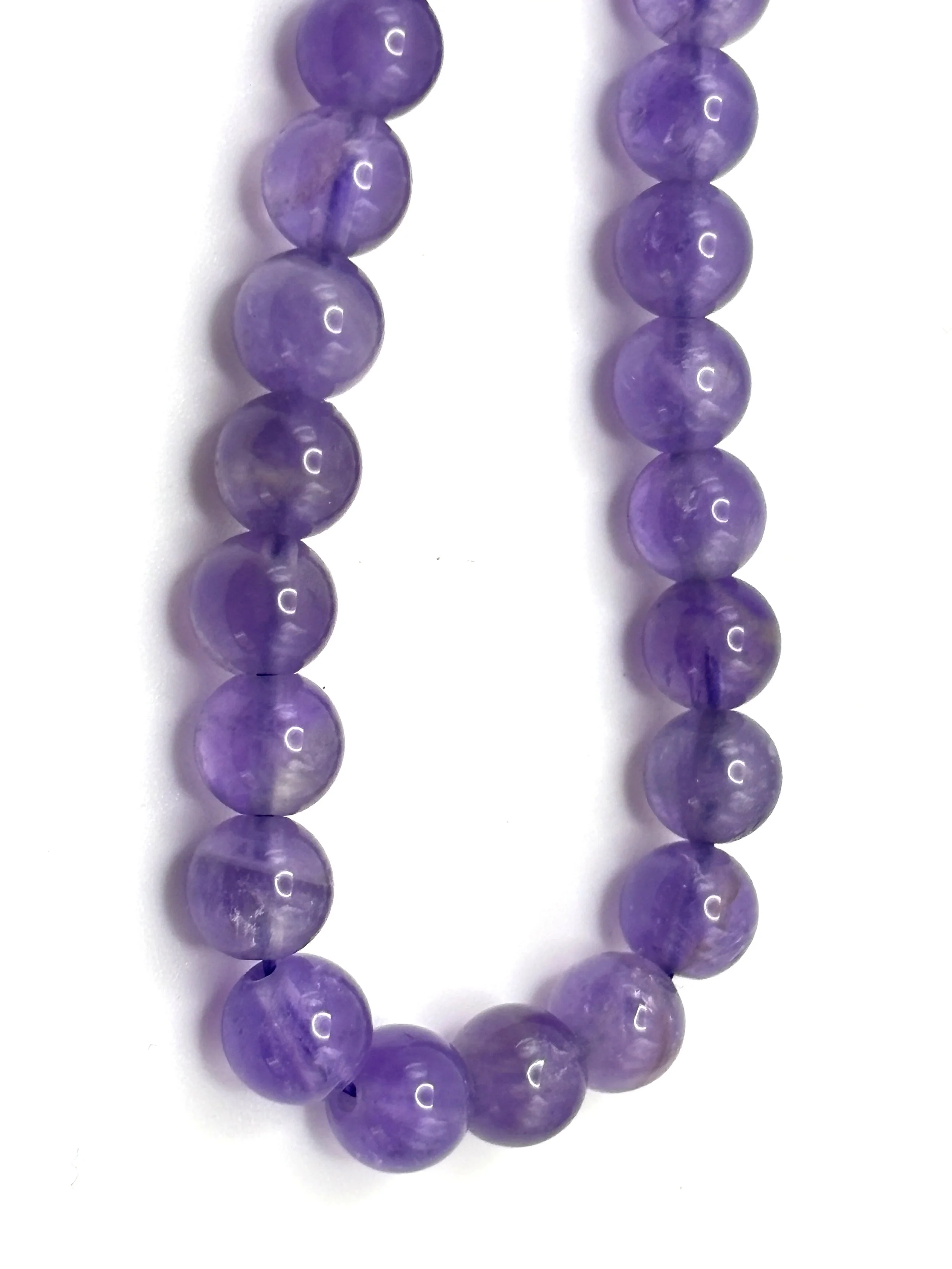 Translucent Purple Agate Bead 6 mm