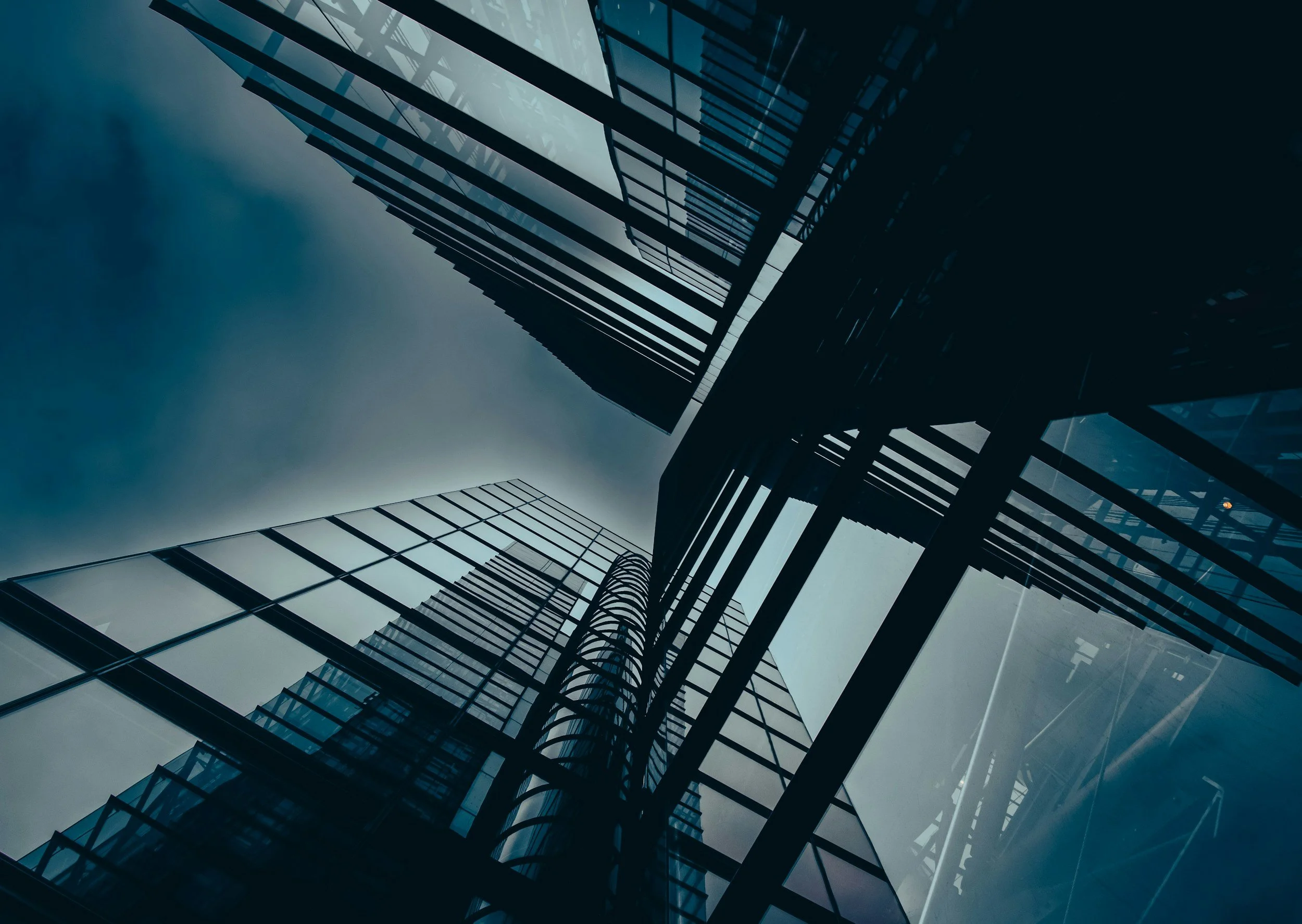 Finance-District-Reflective-Glass-Buildings