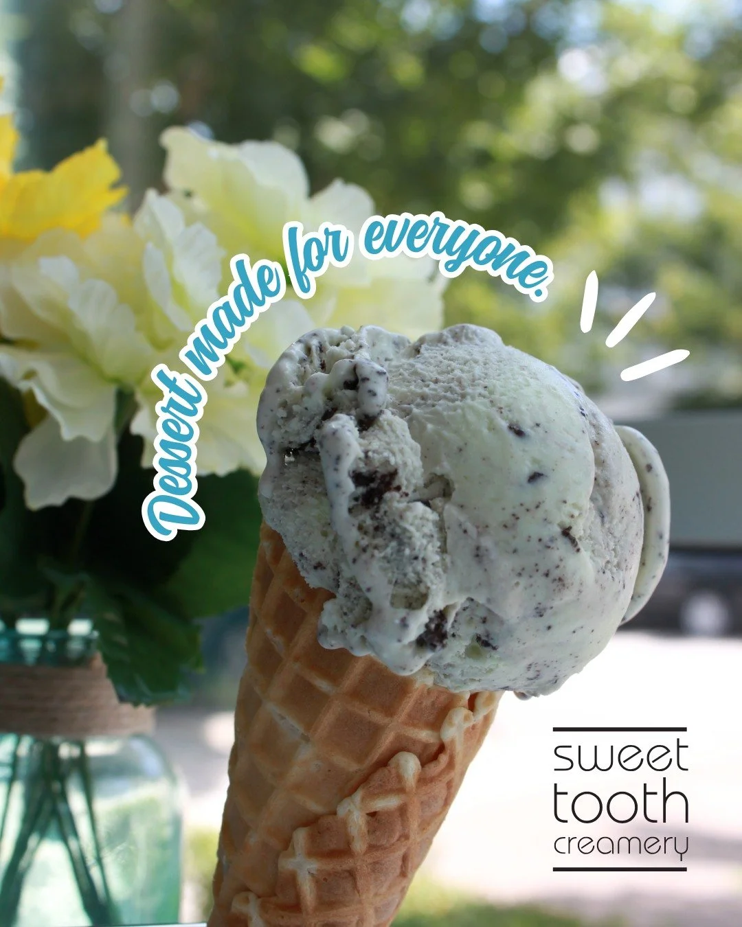 No matter your taste, lifestyle, or dietary needs there&rsquo;s a scoop waiting for you at Sweet Tooth Creamery. 💙 From classic favourites to vegan, gluten-free, and keto options, dessert here is truly made for everyone. 🍦✨

👉 Come find your perfe