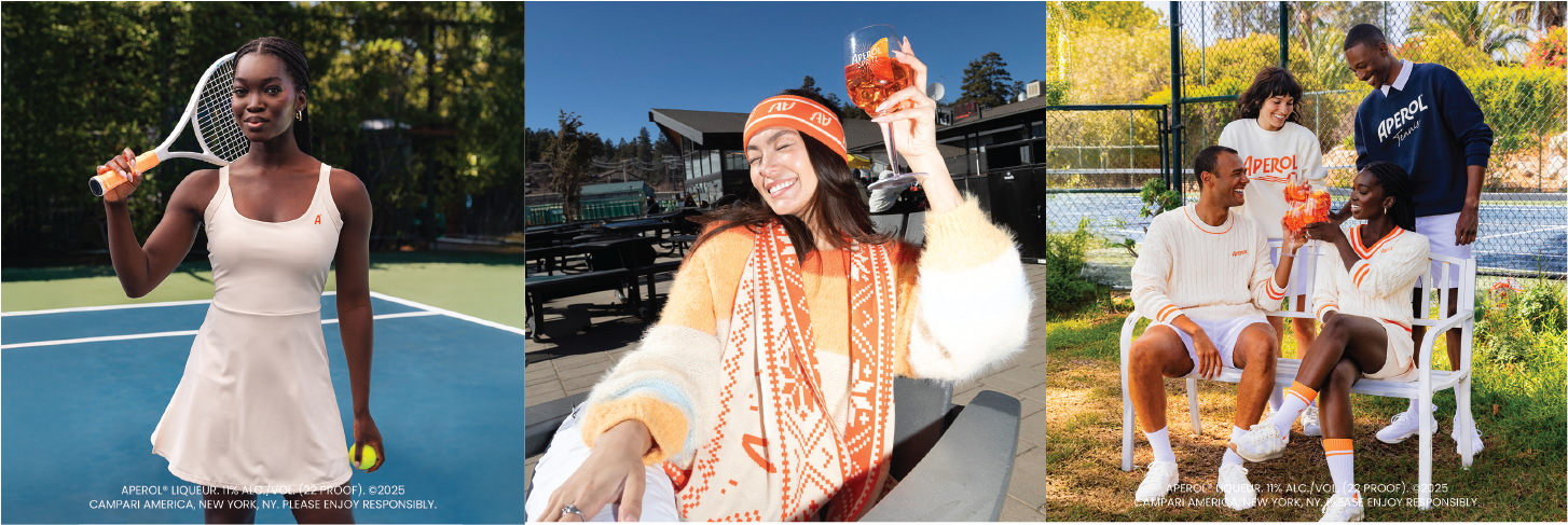 Aperol Spritz / Apparel + Graphic Design + Production