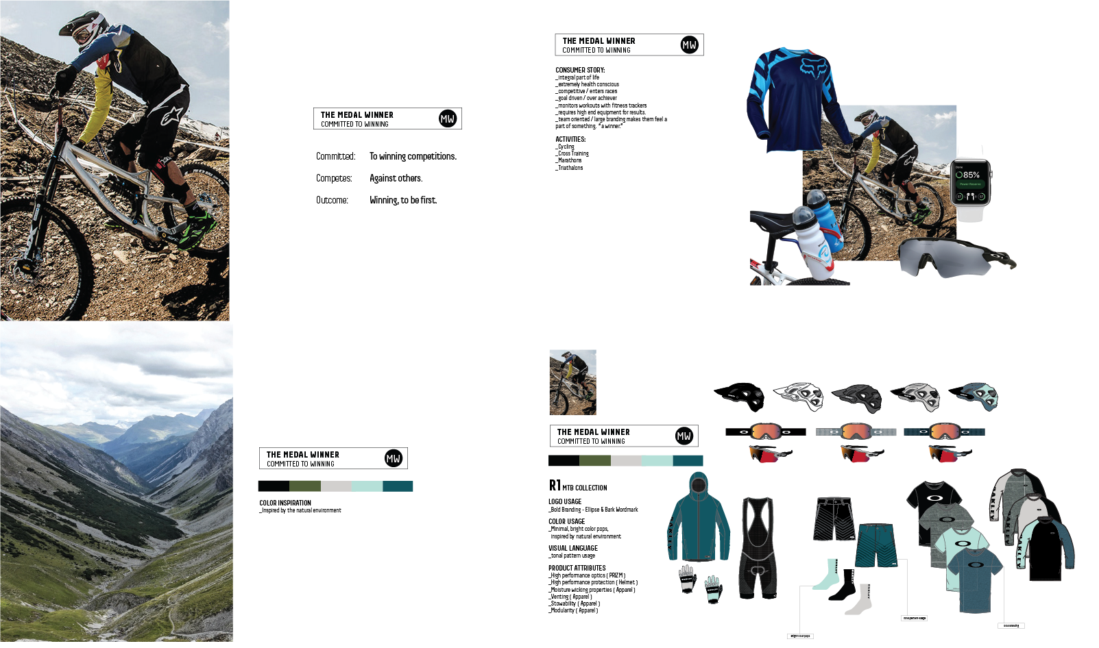 Oakley / Mountain Bike Collection Inspiration