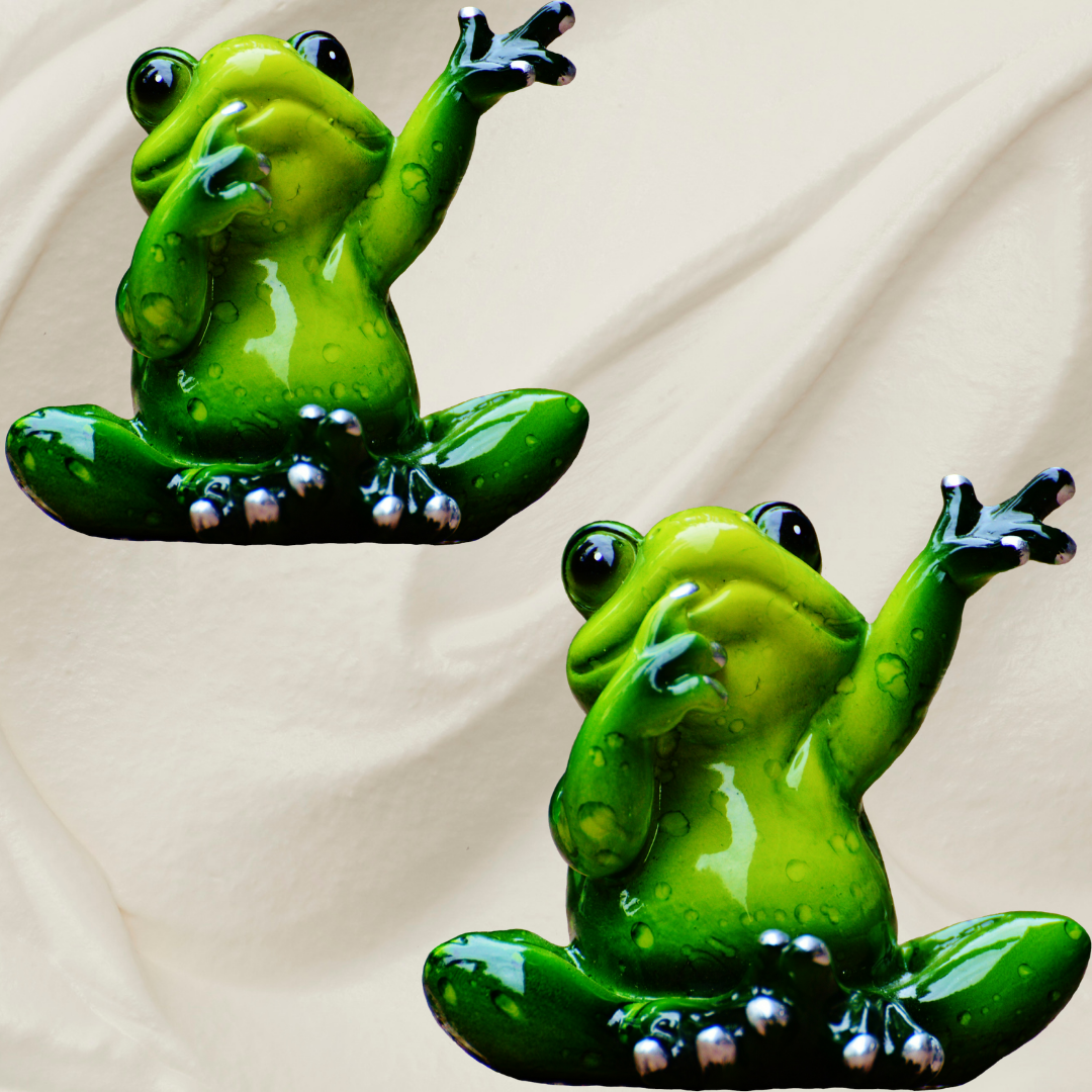 Fun with Character: Two Frogs In Cream