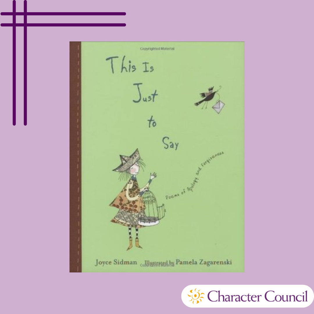 Picture Book Pick: This Is Just to Say: Poems of Apology and Forgiveness