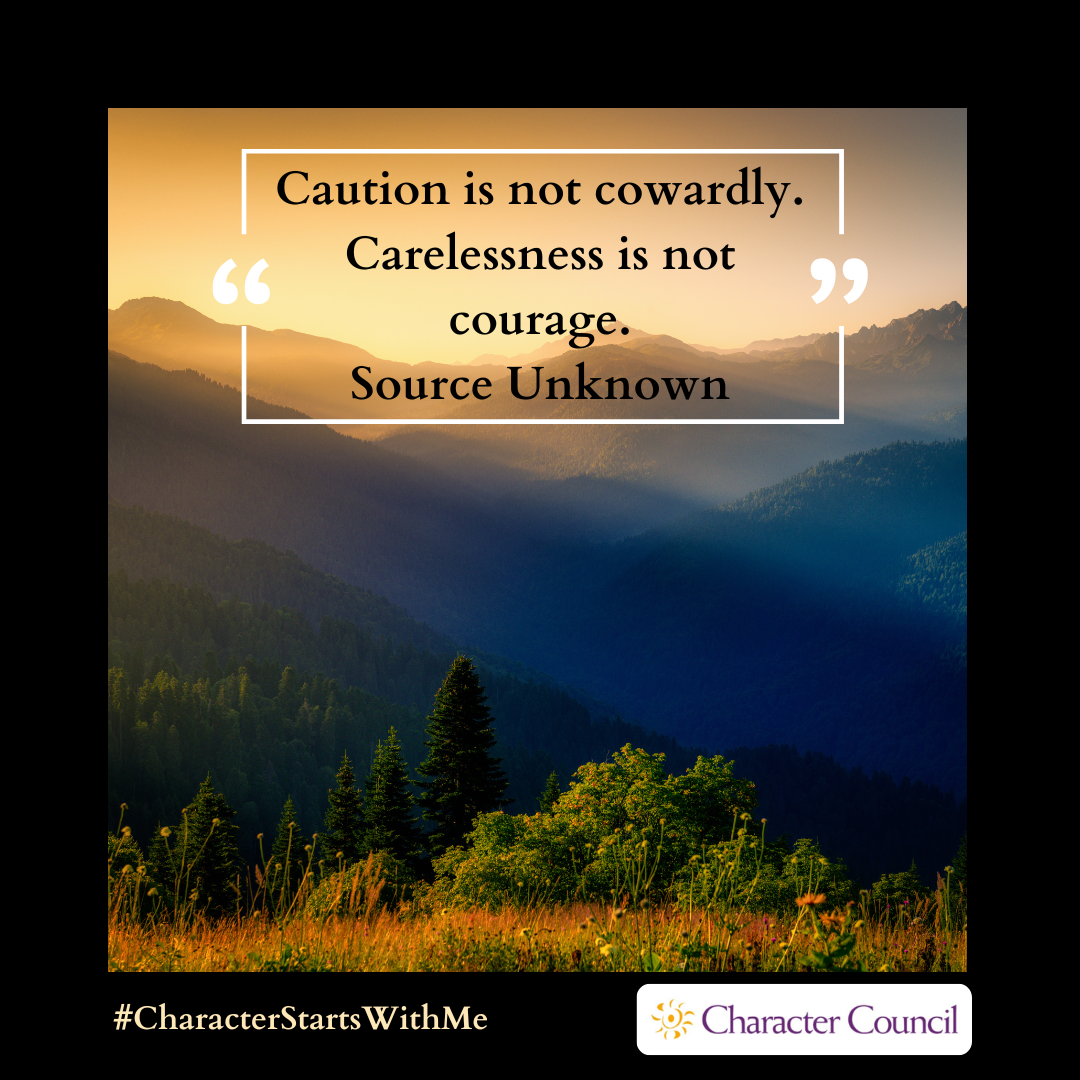 Character Quotables: Cautiousness