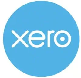 Xero logo on a blue circular background