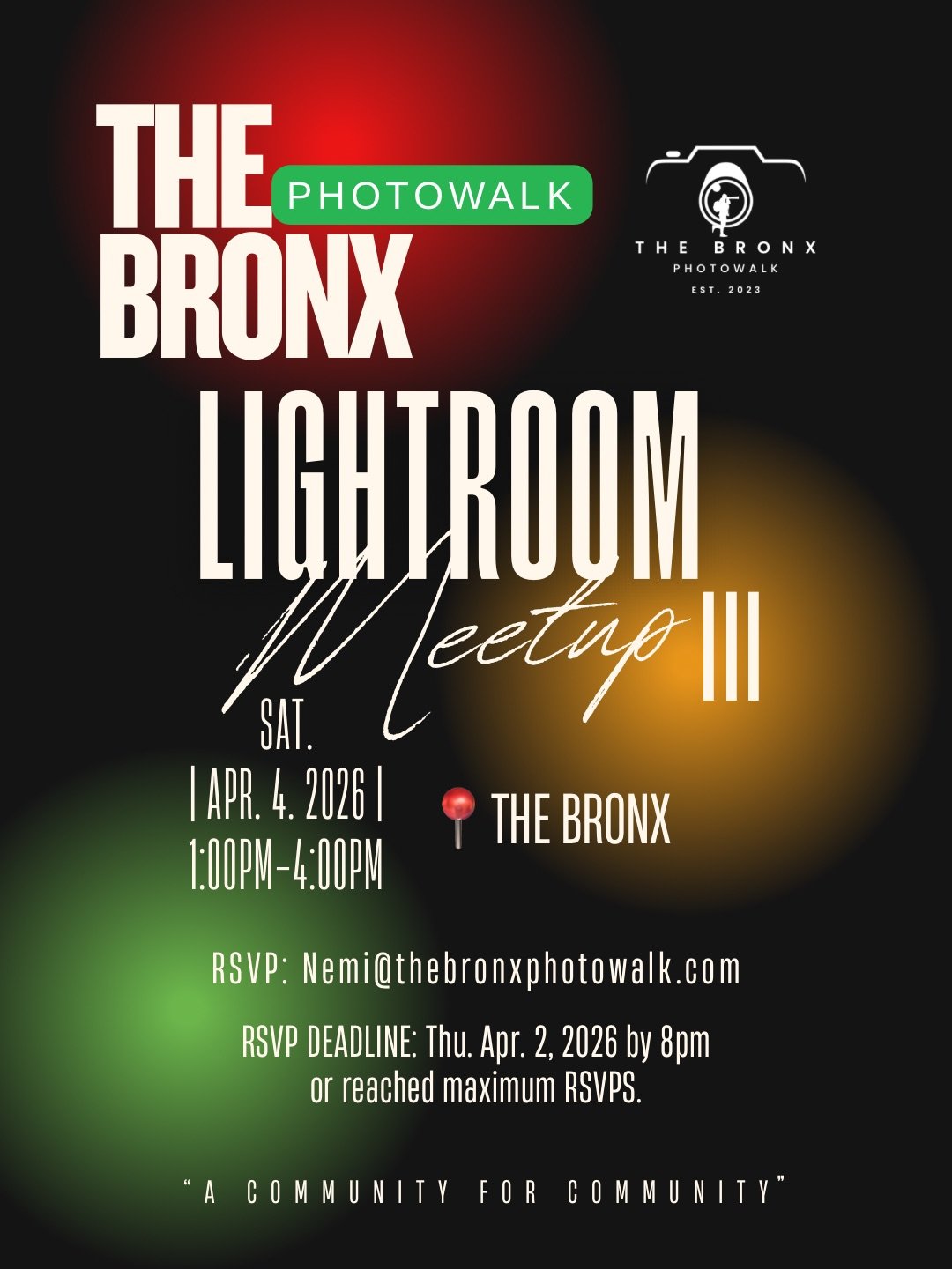 LIGHTROOM MEETUP III