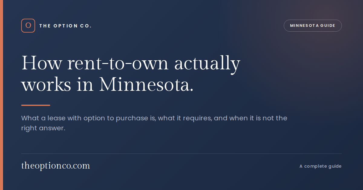 How Does Rent to Own Work in Minnesota? A Complete Guide