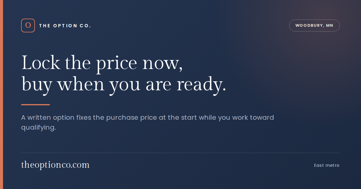 Rent-to-Own Homes in Woodbury, MN: Lock the Price, Buy When Ready