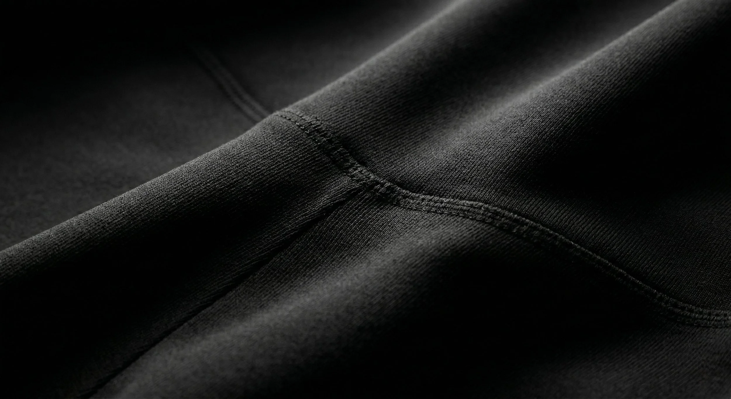 KAV-001 matte compression fabric detail — 75% nylon 25% spandex