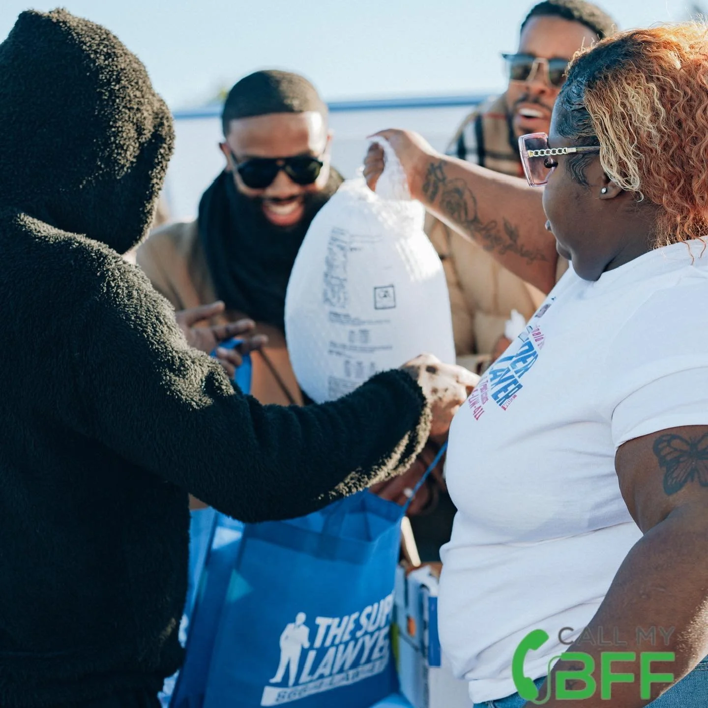 Over the weekend, we teamed up with Chase Bank and the Super Lawyer to make a difference in our community with an incredible Turkey Drive! 🦃✨

Thanks to this partnership, we were able to provide meals and smiles to families in need just in time for 