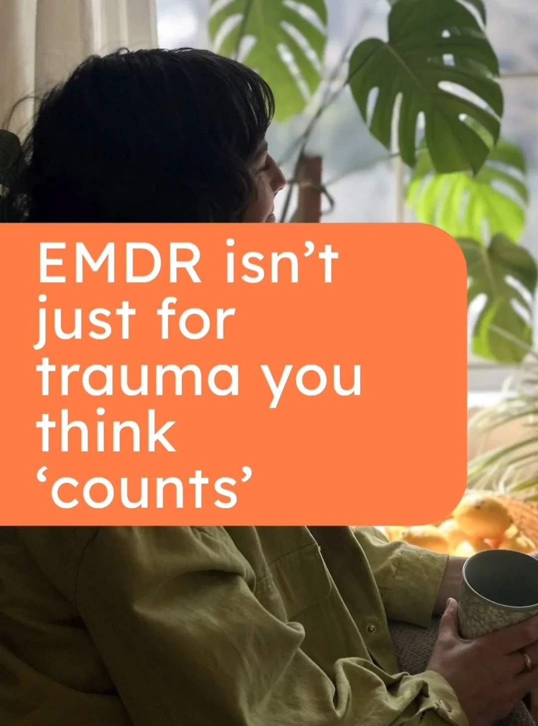 EMDR isn&rsquo;t just for &ldquo;big trauma&rdquo;

it can also help with:
&bull; chronic pain
&bull; insomnia
&bull; grief that hasn&rsquo;t fully moved through
&bull; fear about things that haven&rsquo;t even happened yet

because it&rsquo;s not ju