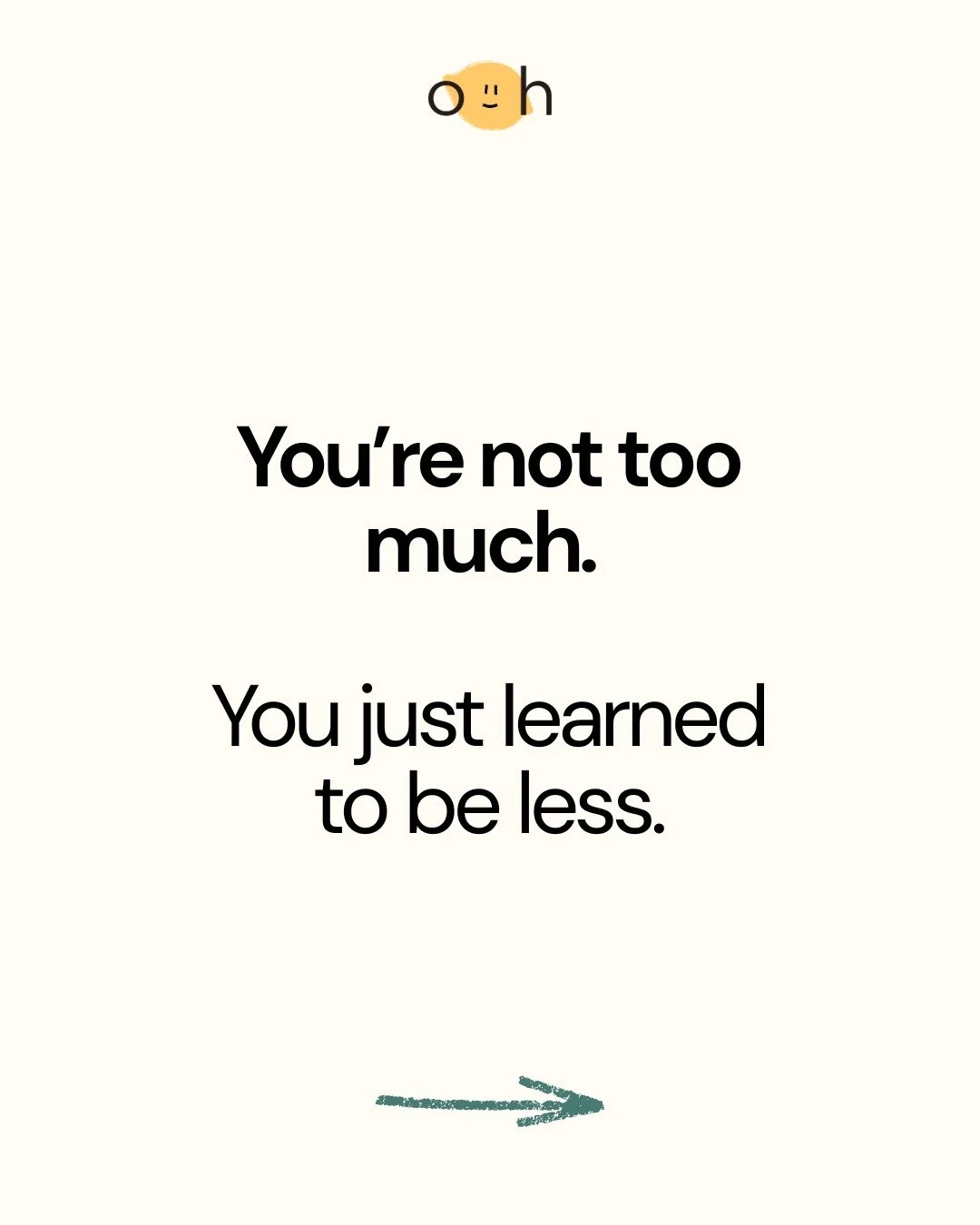 a lot of people i work with struggle knowing how much of themselves is safe to show others. 

they spend a lot of time 
softening themselves, shrinking reactions, or rehearsing what to say.

when we unpack it a bit, we usually find many of them have 