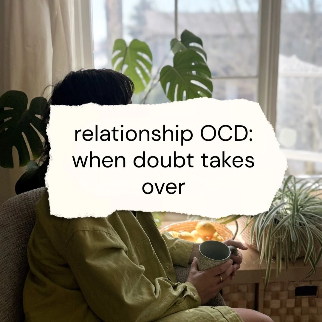 Something I see a lot in my practice is people whose minds have become completely preoccupied with one question:

*What if my partner is not the right person for me?*

They don't want to think about it this much. In fact, most of them would love a br