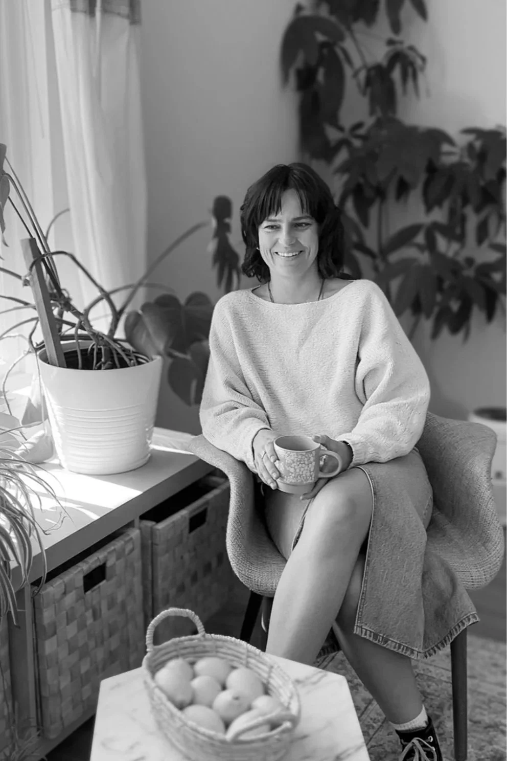 Therapist speaking with client during therapy session in Vancouver