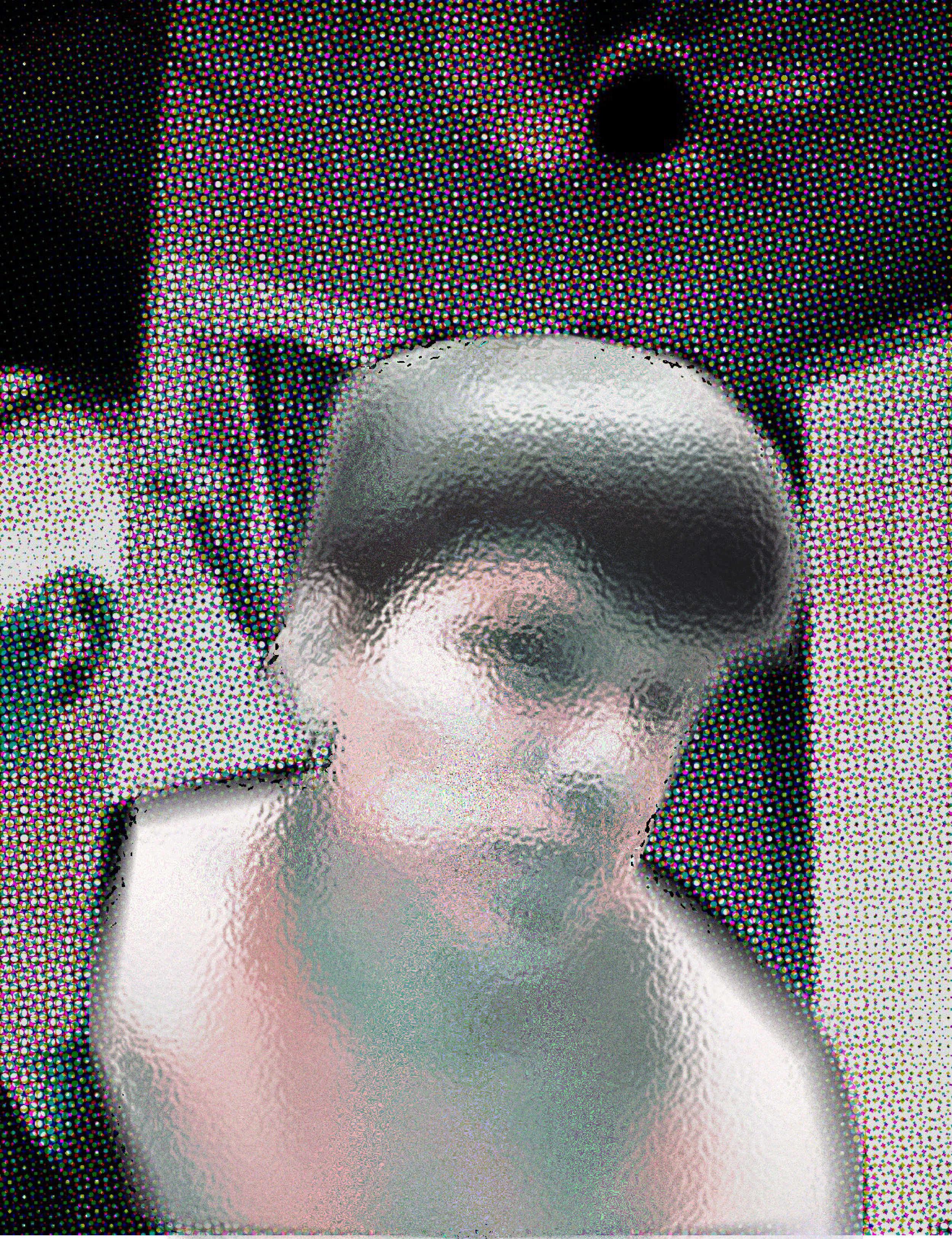 auto retrato - imagen editada (invertida)