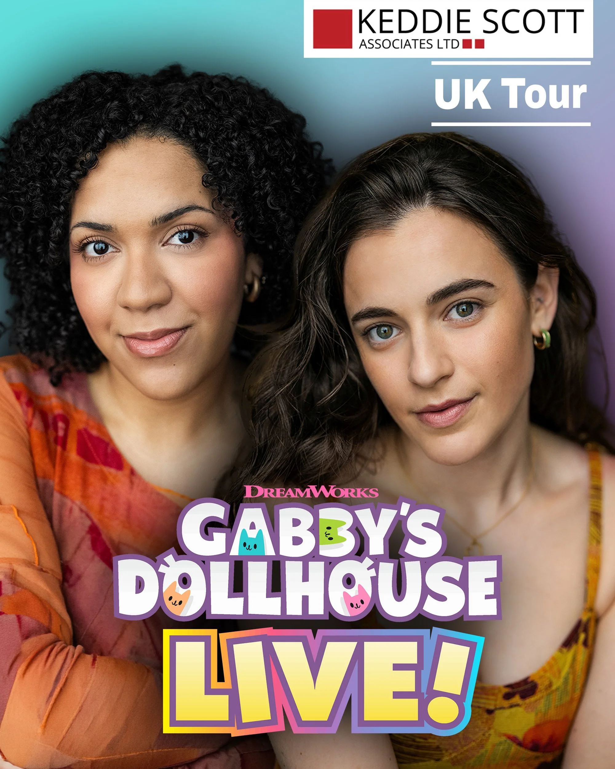 Gabrielle Freidman and Maisie Asbury to join the UK tour of Gabby’s Dollhouse Live!