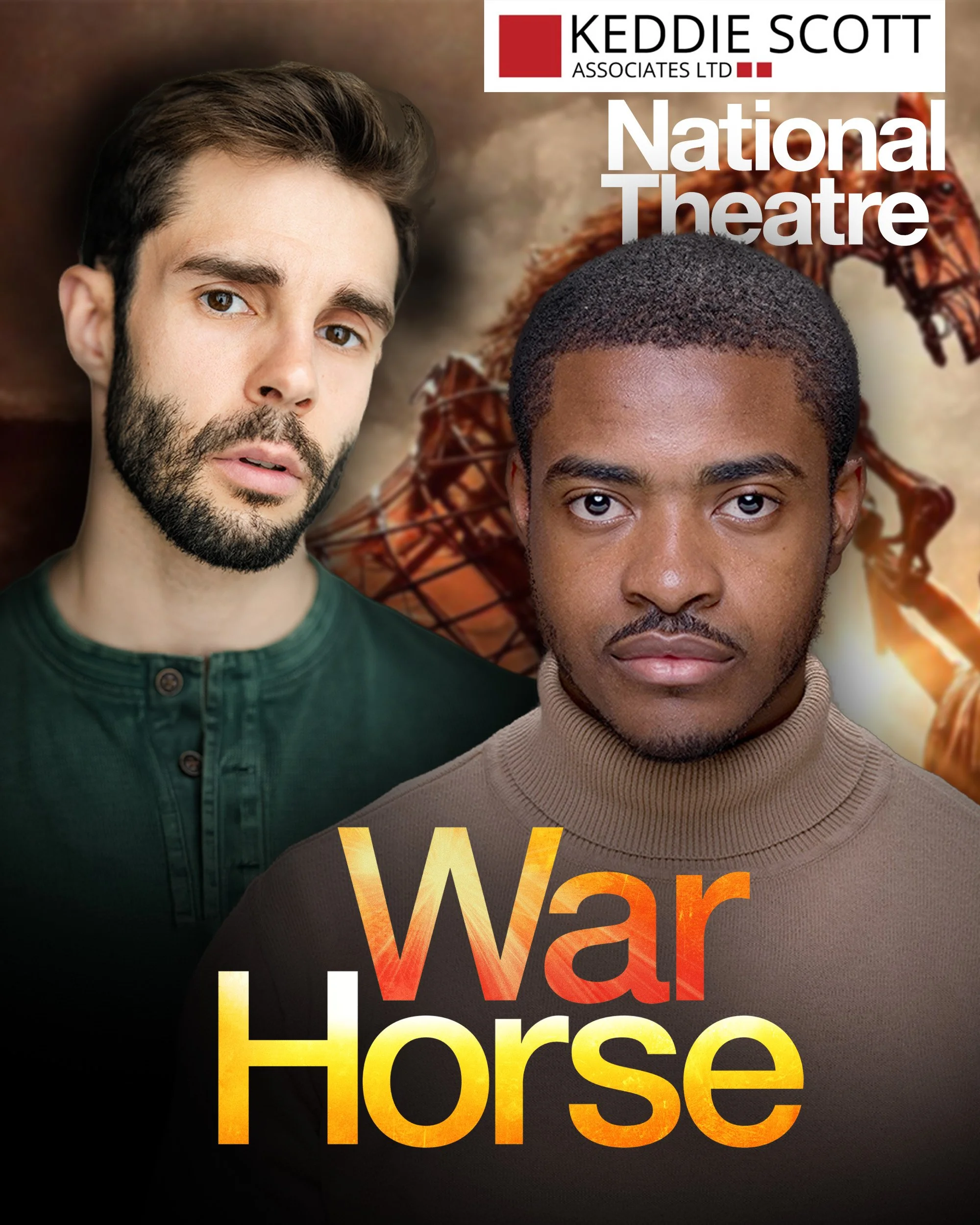 Daniel Rock and Jordan Paris to star in the National Theatre’s revival of War Horse